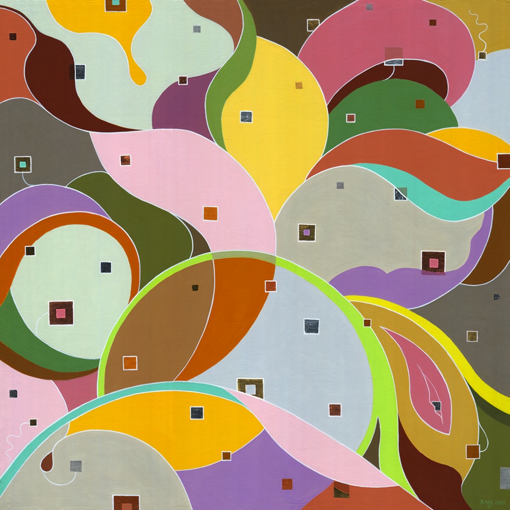 Polka Square Starfruit