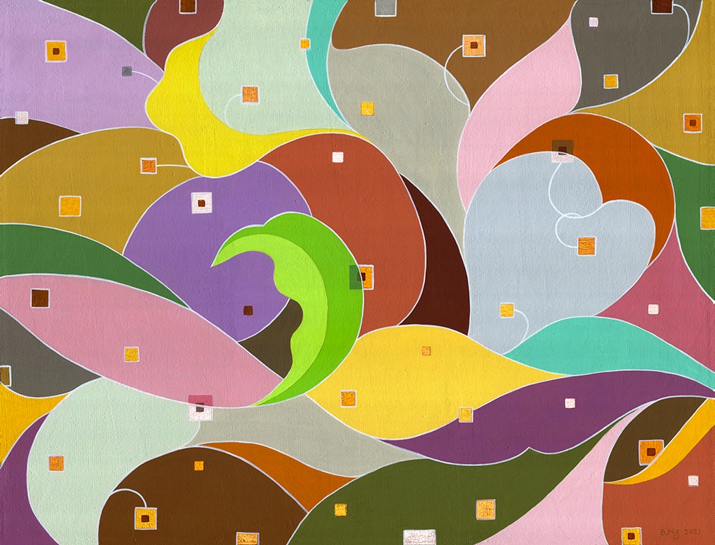 B.Ng's Wind Surf painting